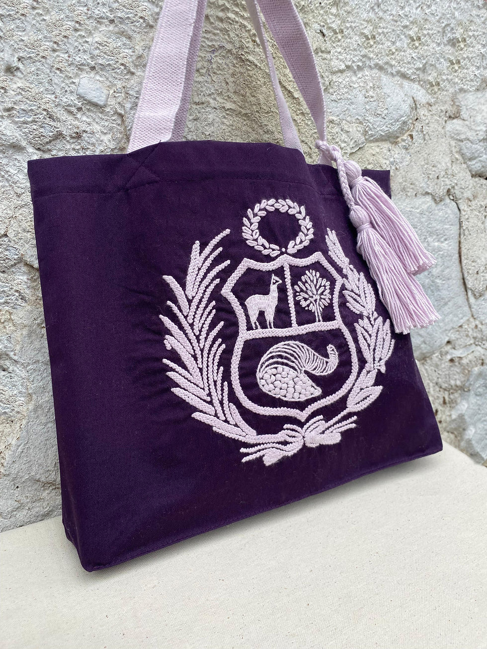 Miniatura: Tote Bag Patriota Lila
