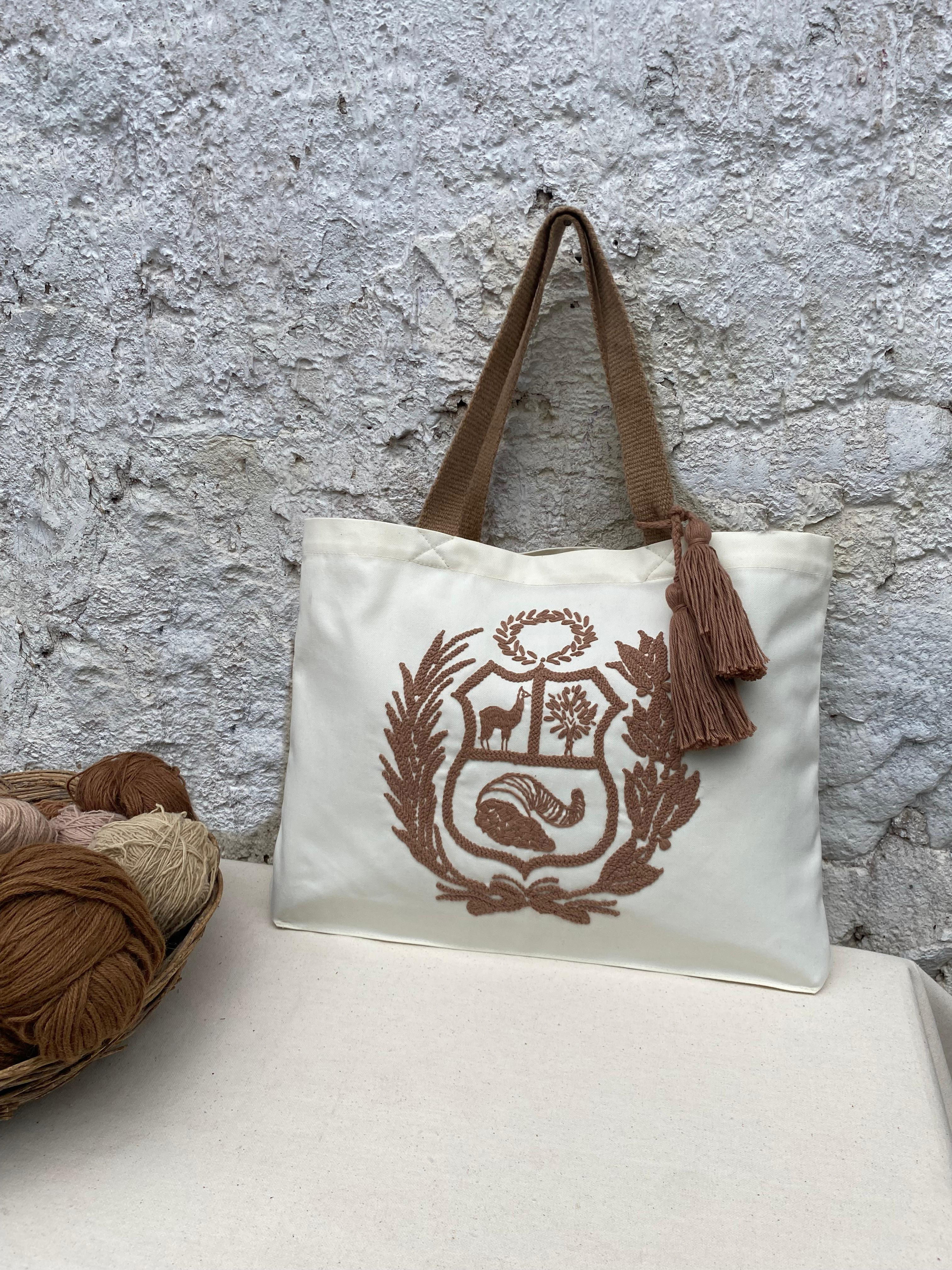 Tote Bag Patriota Beige