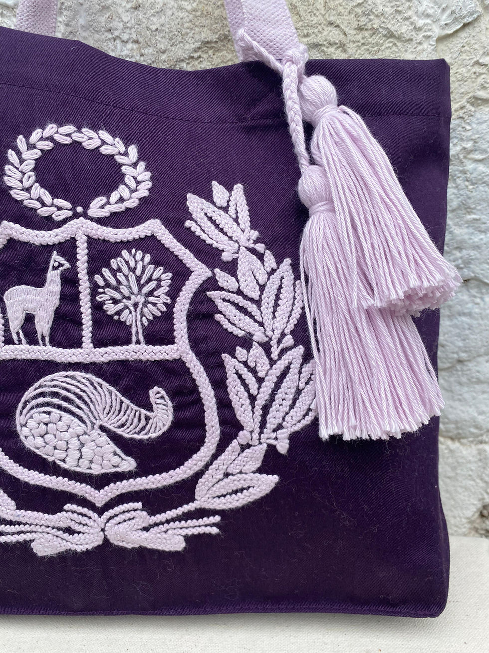 Miniatura: Tote Bag Patriota Lila