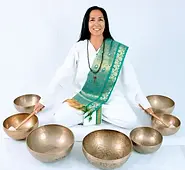 Tibetan singing bowls used for vibrational energy healing