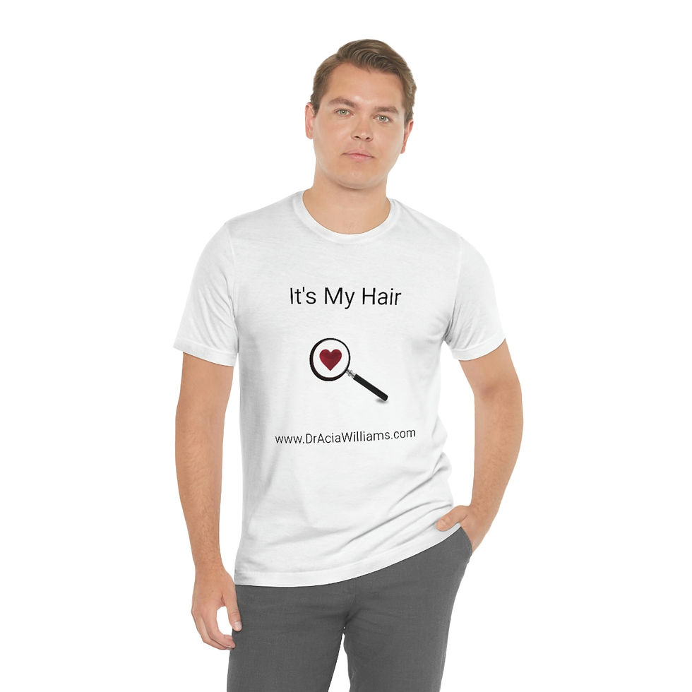Thumbnail: LOVE YOUR HAIR UNISEX TEE's by Dr. Acia Williams, DPC - Washington, DC
