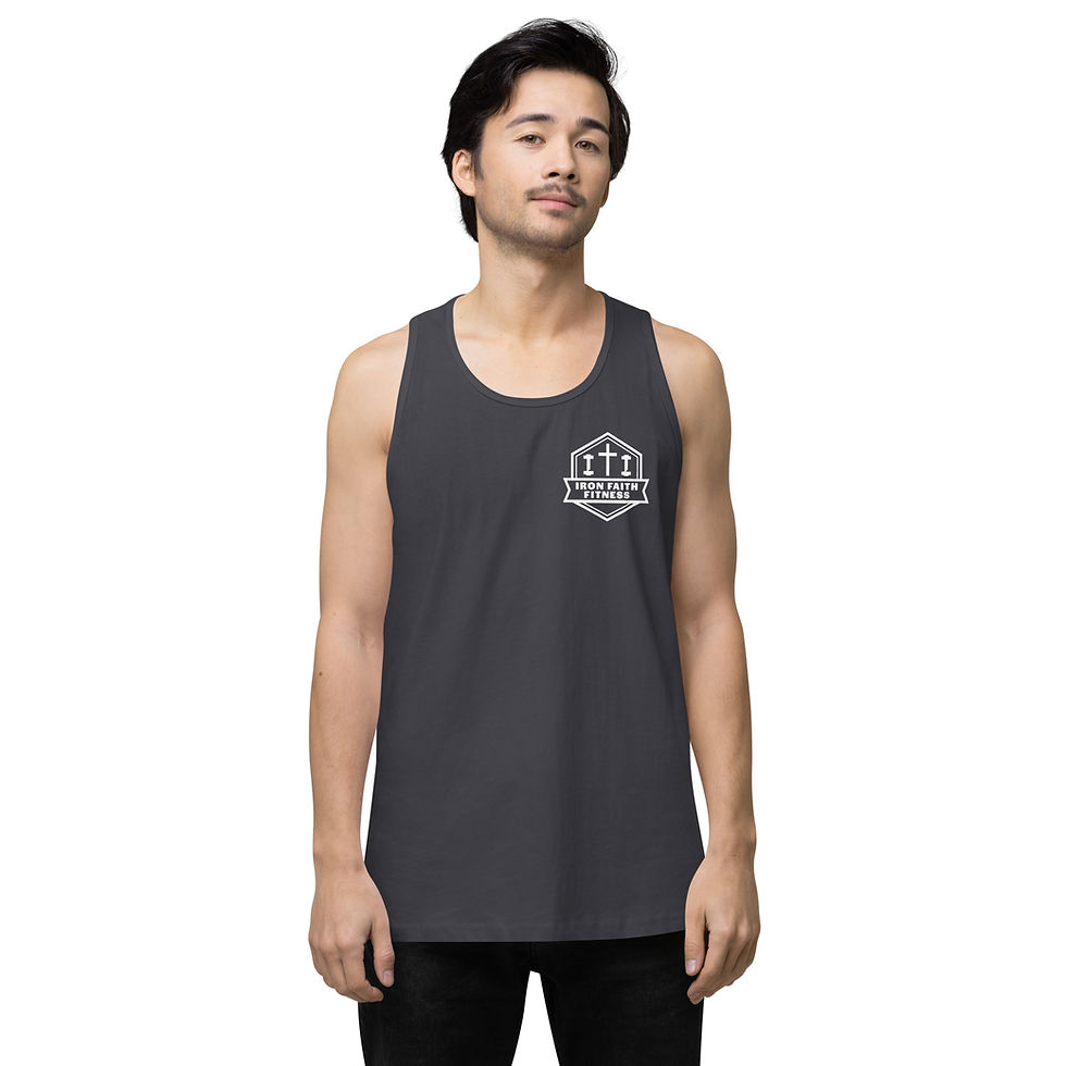 Thumbnail: Men’s Iron Faith Logo Tank 