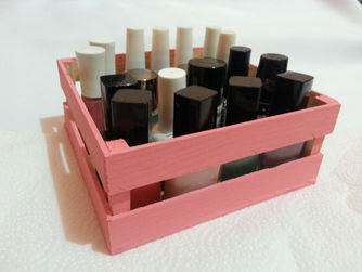 Como organizo mis esmaltes para uñas...??