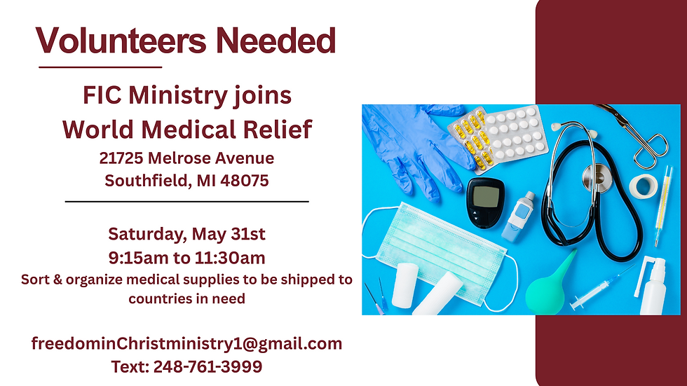World Medical Relief Community Service