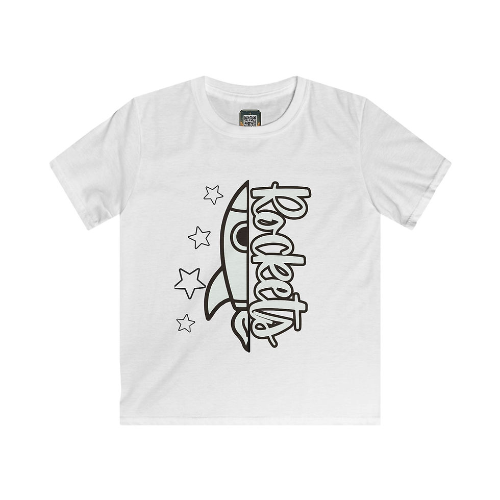 Kids Simple Rockets Kids Spirit Tee