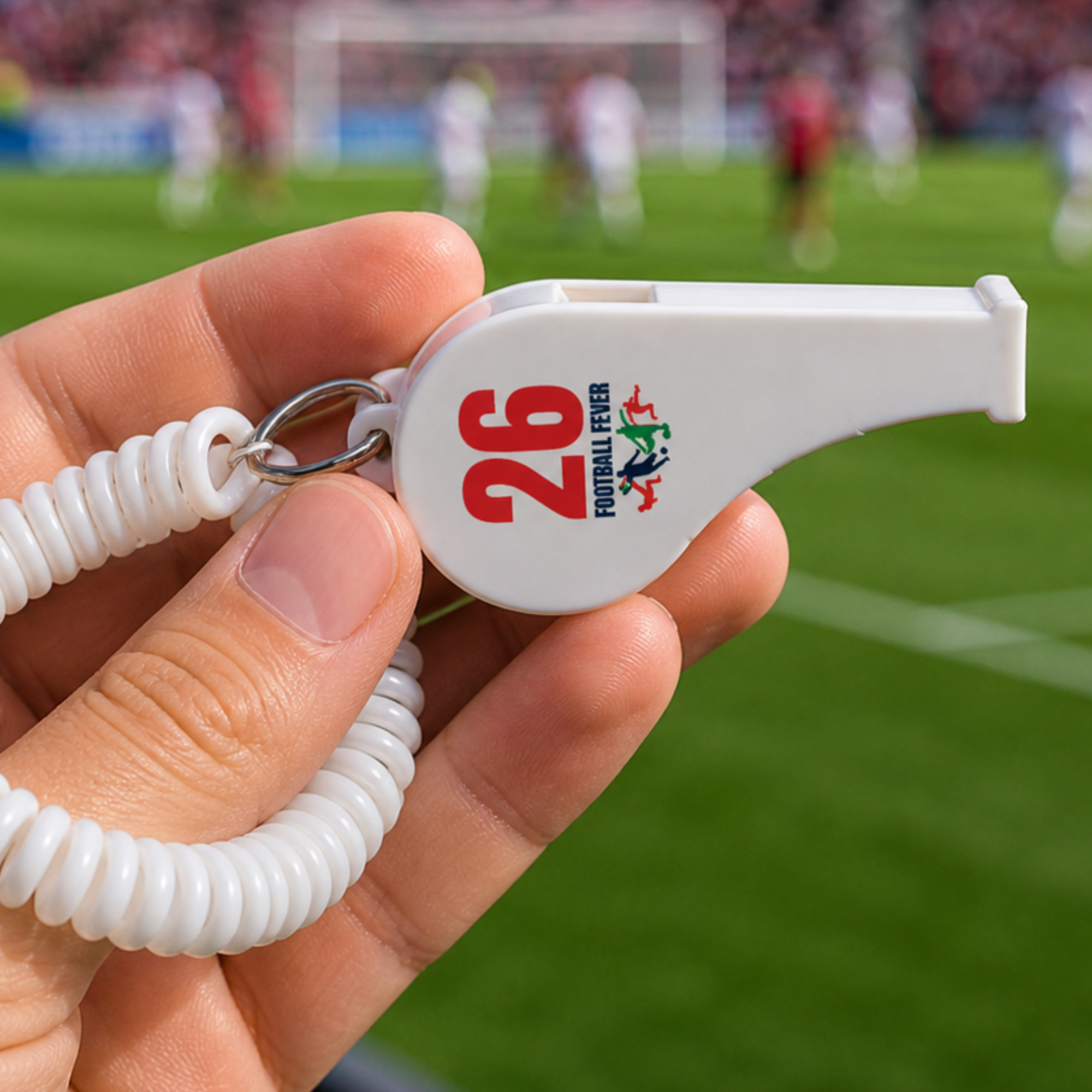 Football Fever Whistle with Coil