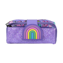 Fringoo Silicone Patch Pencil Case - Rainbow Smile