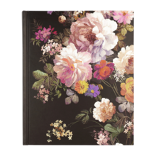 Midnight Floral Journal - 7" x 9"