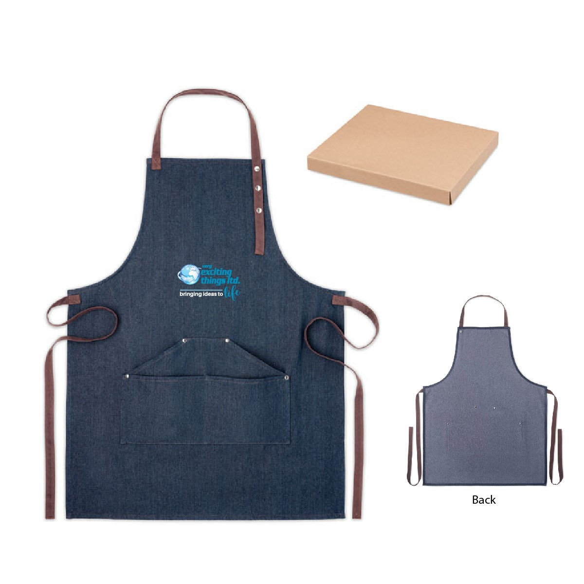Denim Kitchen Apron