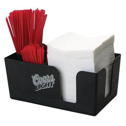 Napkin Caddy Holder with 4 Straw Pockets veryexcitingthings