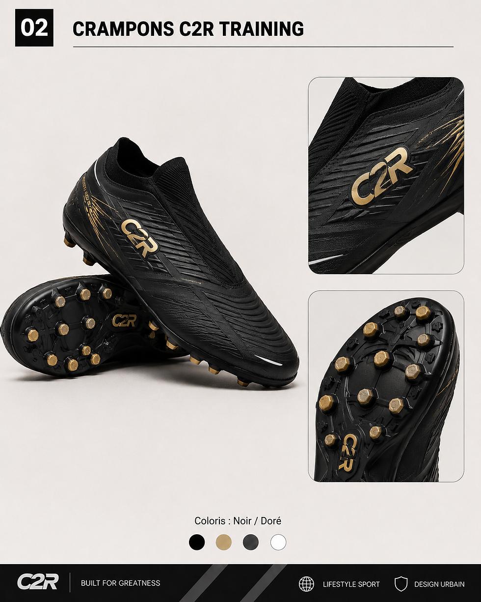 Miniature : CRAMPONS C2R Vitesse. Contrôle. Performance.