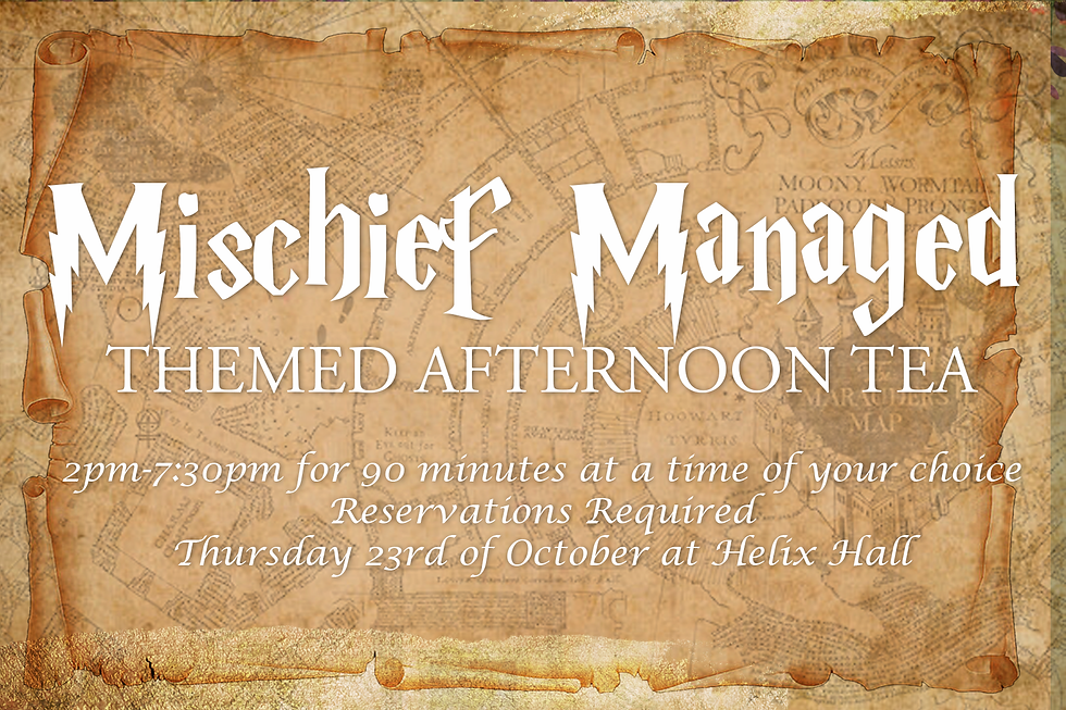Mischief Managed Afternoon Tea