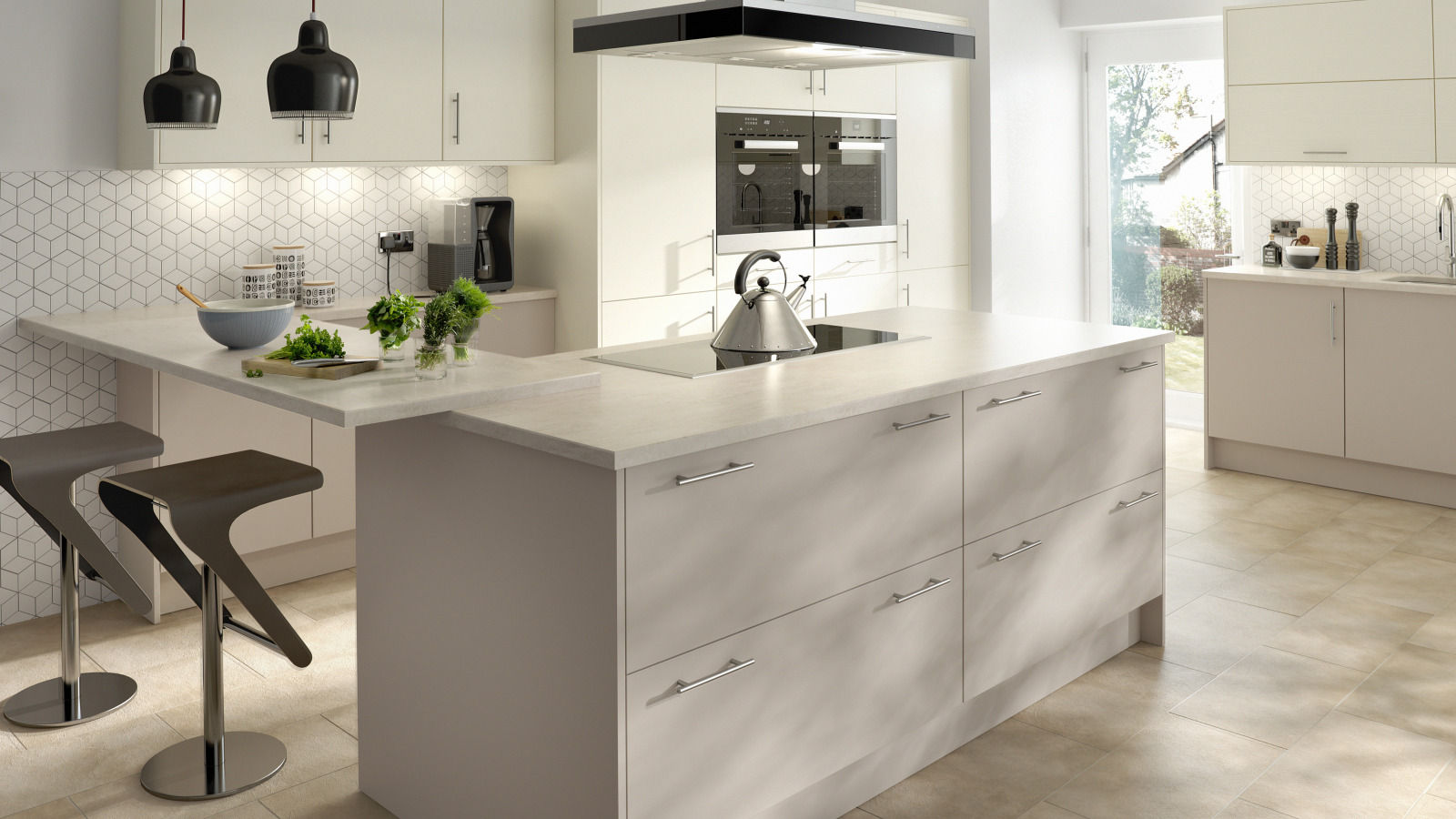 Mackintosh Chic Kitchen By Kuche & Bagno
