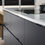 Thumbnail: Mackintosh Inset Linear Anthracite & Limestone Kitchen By Kuche & Bagno