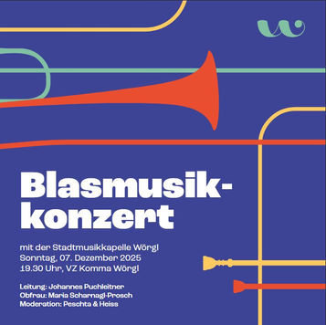 Moderation des Blasmusikkonzertes der Stadtmusikkapelle Wörgl, 6300 Wörgl