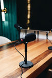 microfones para Estudio de podcast