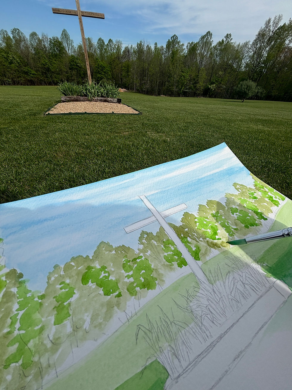 paint progress