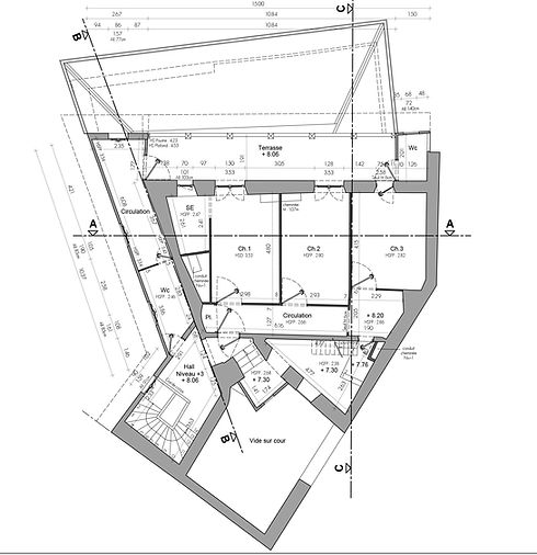 Relevé - Plan - Architecture
