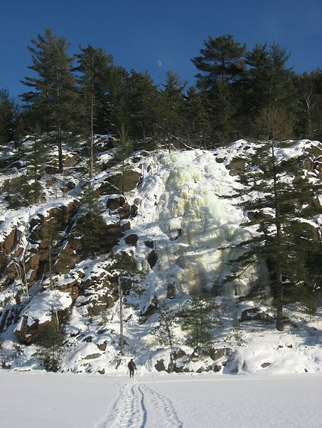 Windy Lake ice
