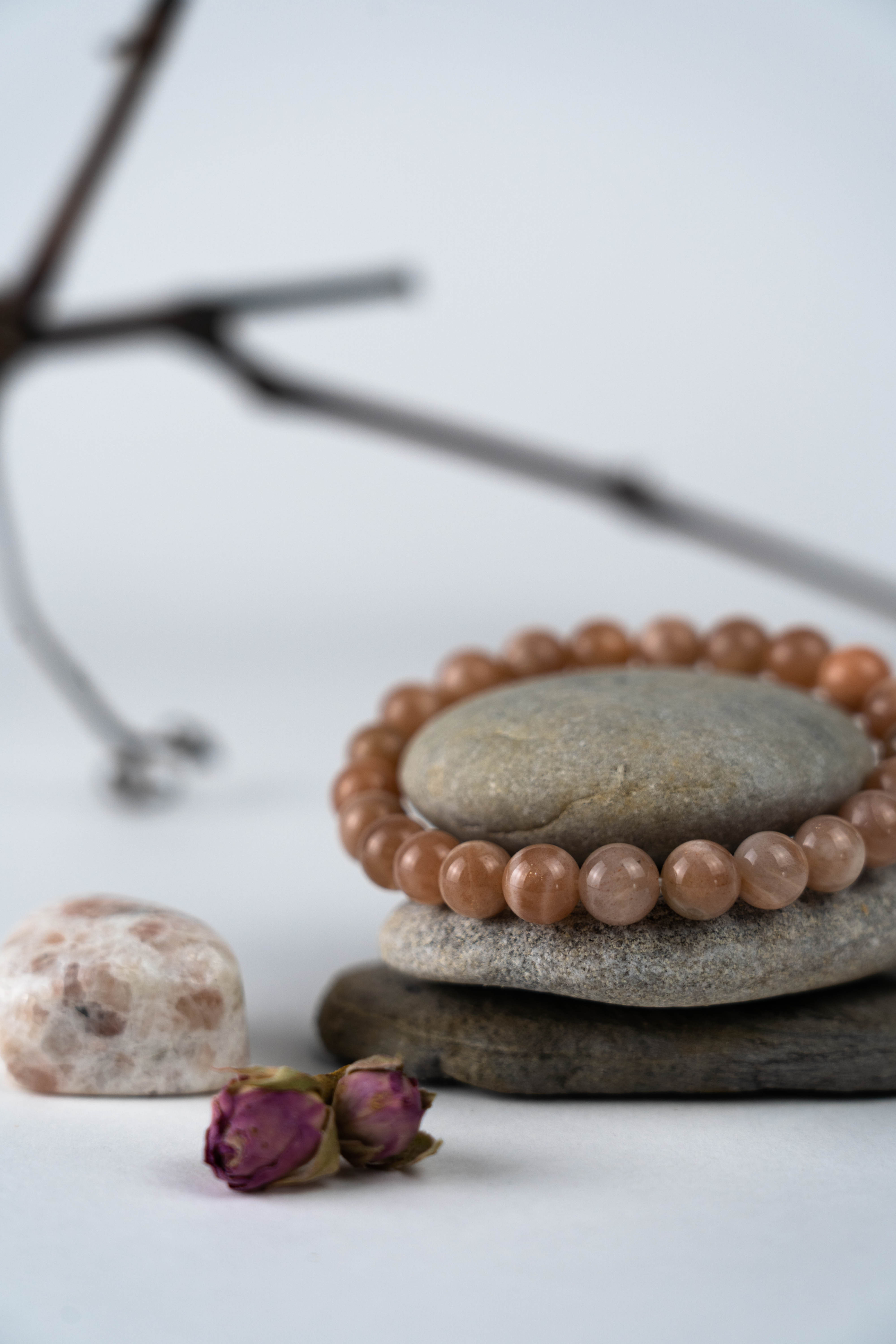 Bracelet pierre de soleil (8mm)