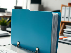 employee file on desk