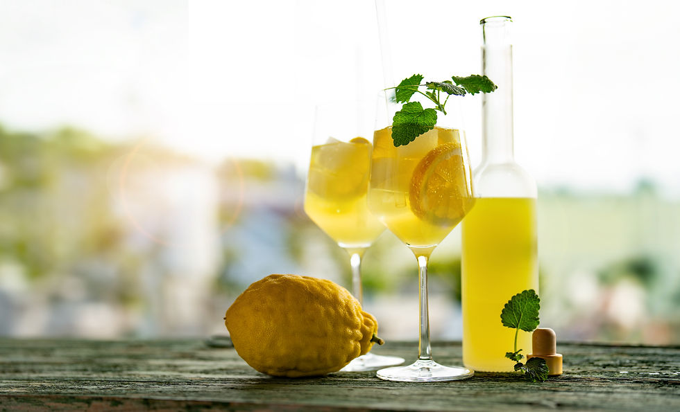 Arranged Food and Objects