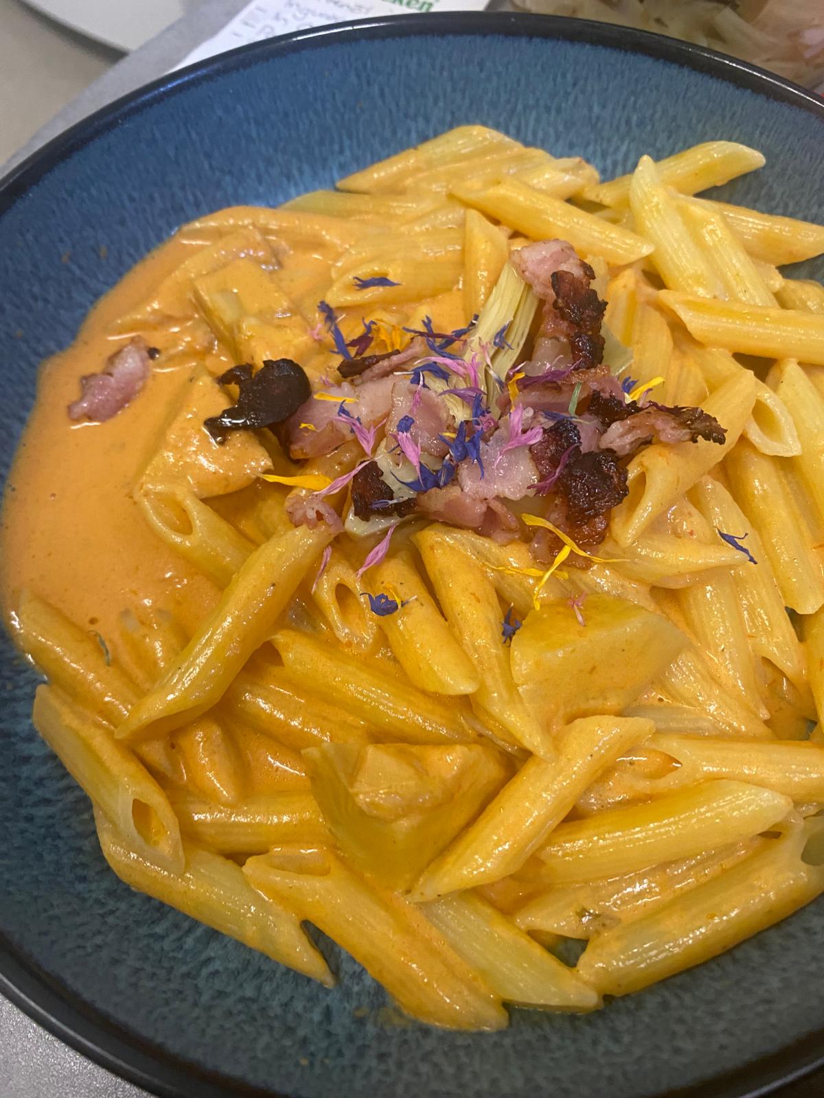 Arranged Food and Objects