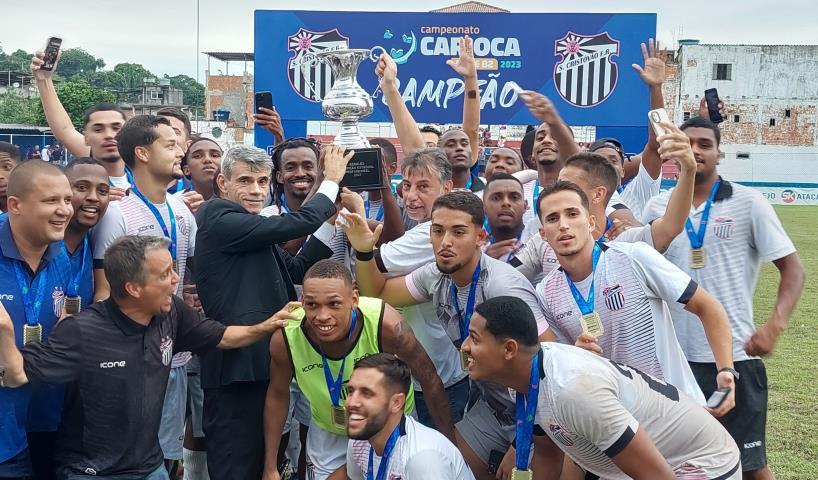 São Cristóvão subiu duas divisões em uma temporada. (Foto:: Reprodução / Agência FERJ)