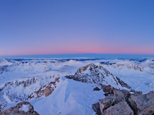 The Curvature of the Twilight Wedge