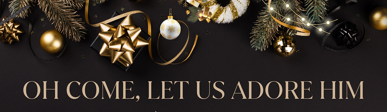 Black And Gold Classy Christmas Party Flyer (5 x 7 in) (Facebook Cover).png