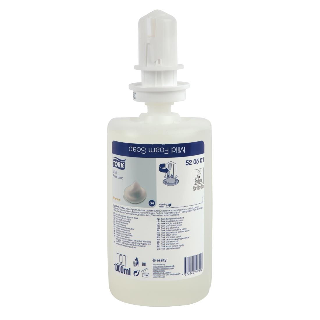 Tork Perfumed Mild Foam Hand Soap 1Ltr (6 Pack)