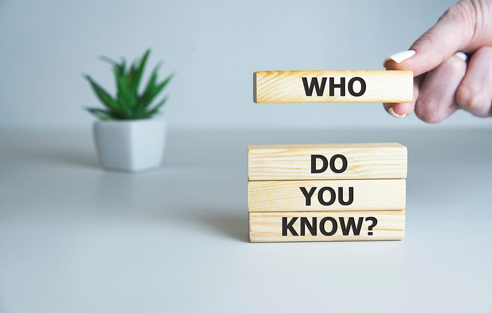 Who Do You Know text on wooden cubes, business concept.jpg