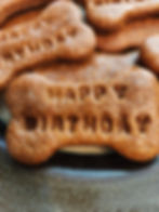 Thumbnail: Birthday Bonz -  Personalized Peanut Butter & Molasses Treats