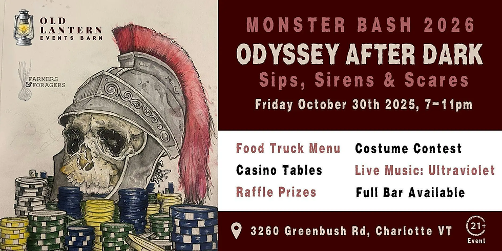 Monster Bash 2026 | Odyssey After Dark: Sips, Sirens and Scares