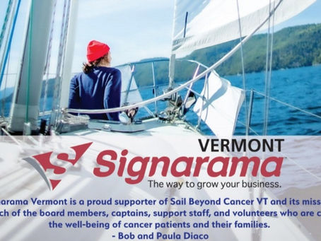 Many Thanks to Signarama Vermont for Their Support!