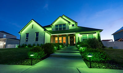 St. Patrick's Day Lighting