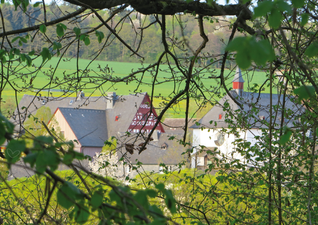 Abbildung des Kloster Gnadenthal in der Bürgerinformation Hünfelden