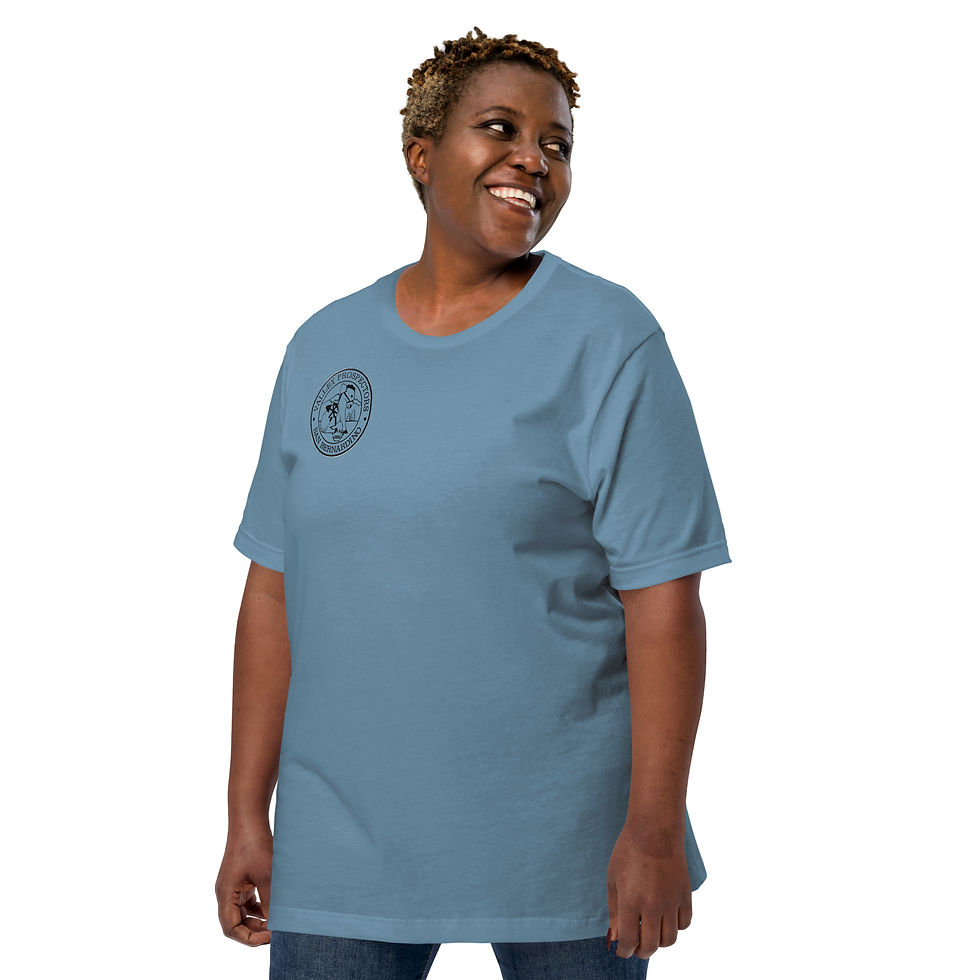 Thumbnail: VP B&W Logo Unisex t-shirt