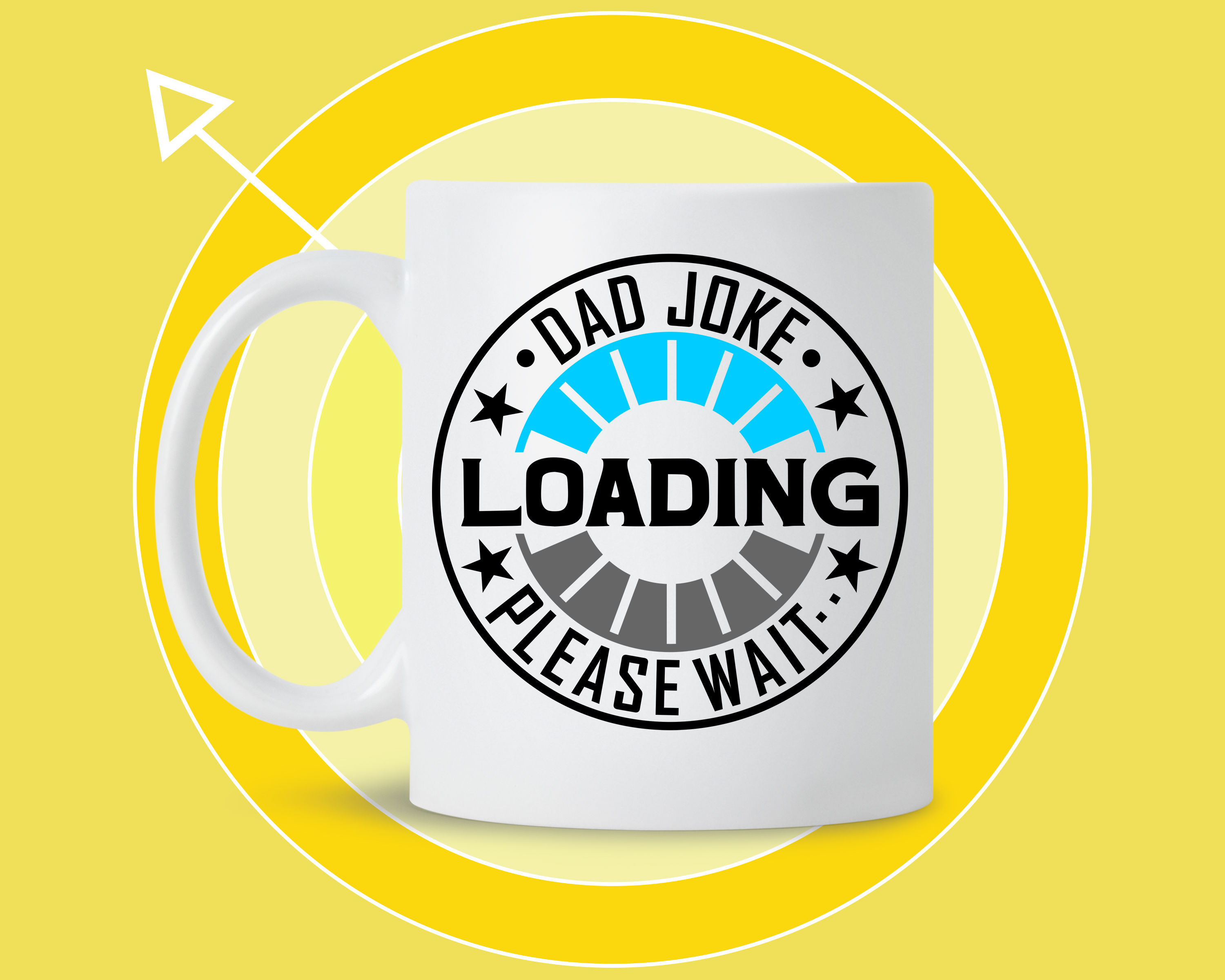 Dad Joke Loading 11oz Humour Mug Gift