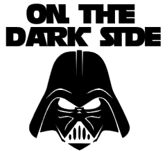 Star Wars Replica Vinyl Sticker