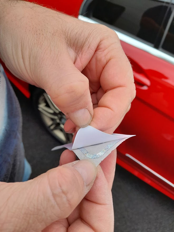 Thumbnail: 2 x Custom Instagram Promotion Vinyl Stickers