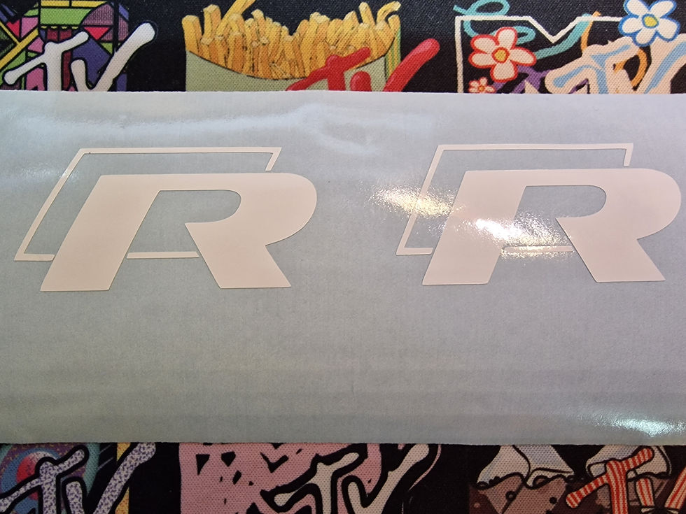 Thumbnail: Brake Caliper Decal Sticker Will fit Golf R Front x 2