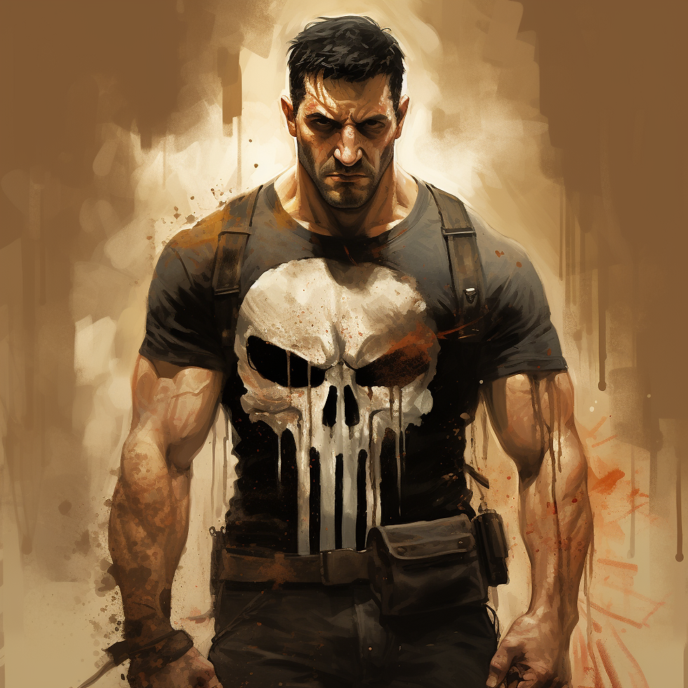 MMRPG Punisher Character Sheet w/ Image