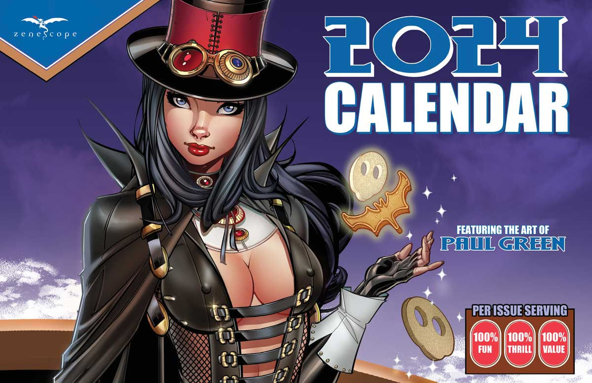 2024 Zenescope Paul Green Cosplay Calendar