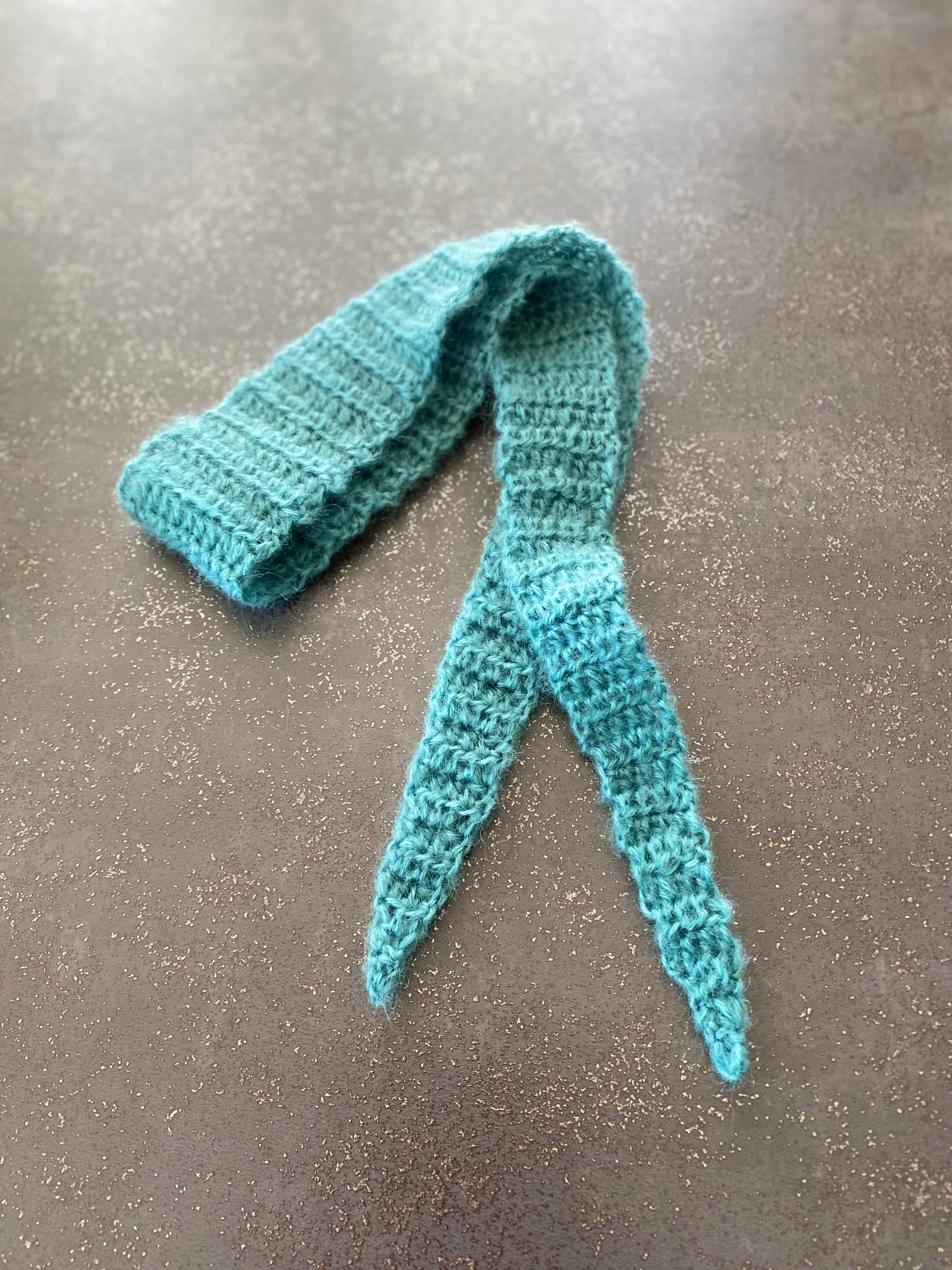 My Little Green scarf