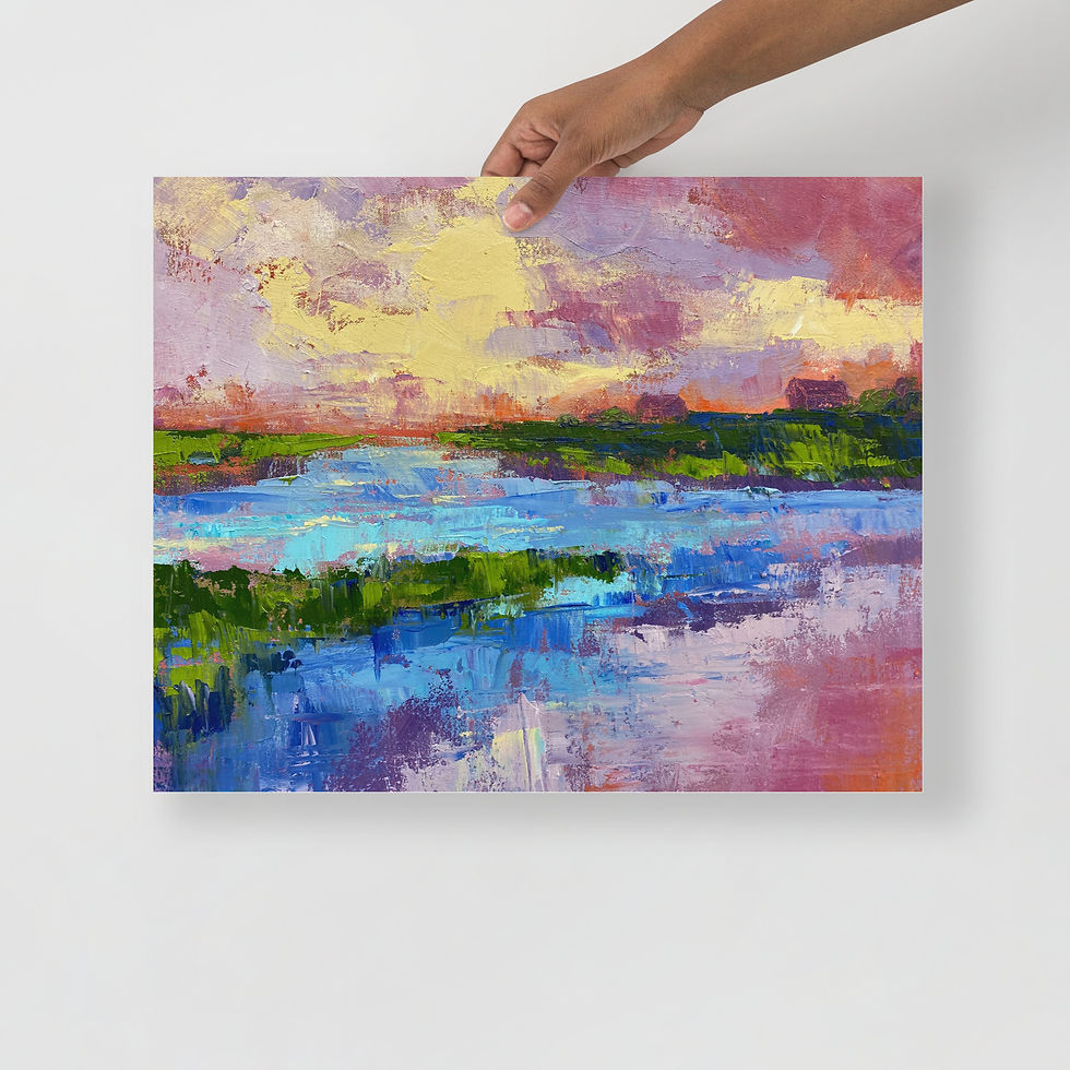 Seascape #8, 2020, Poster