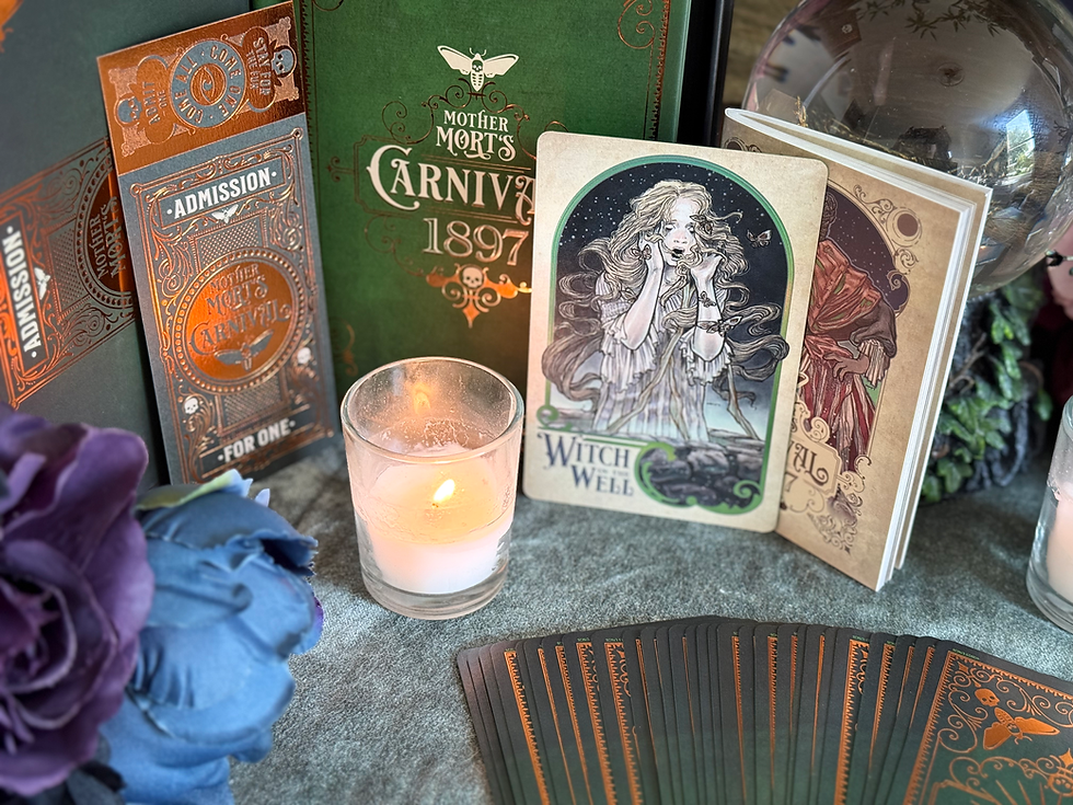 Thumbnail: Mother Morts Carnival 1897 Oracle Deck