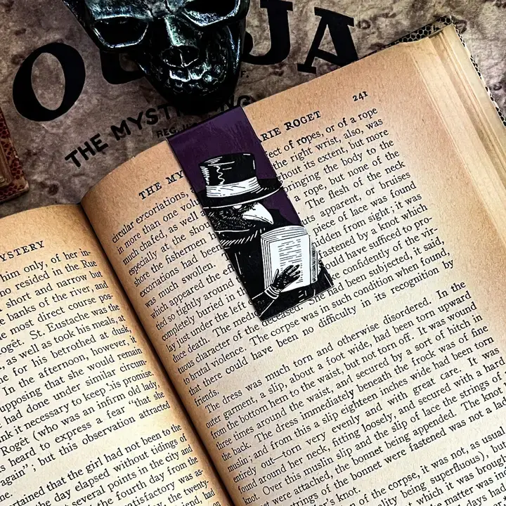 Thumbnail: Waiting For The Night Magnetic Bookmarks (Set Of 4)