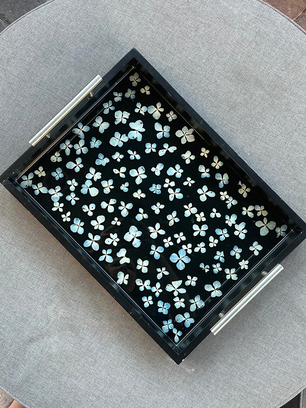 Thumbnail: Coffee Table Tray | Pressed Flower