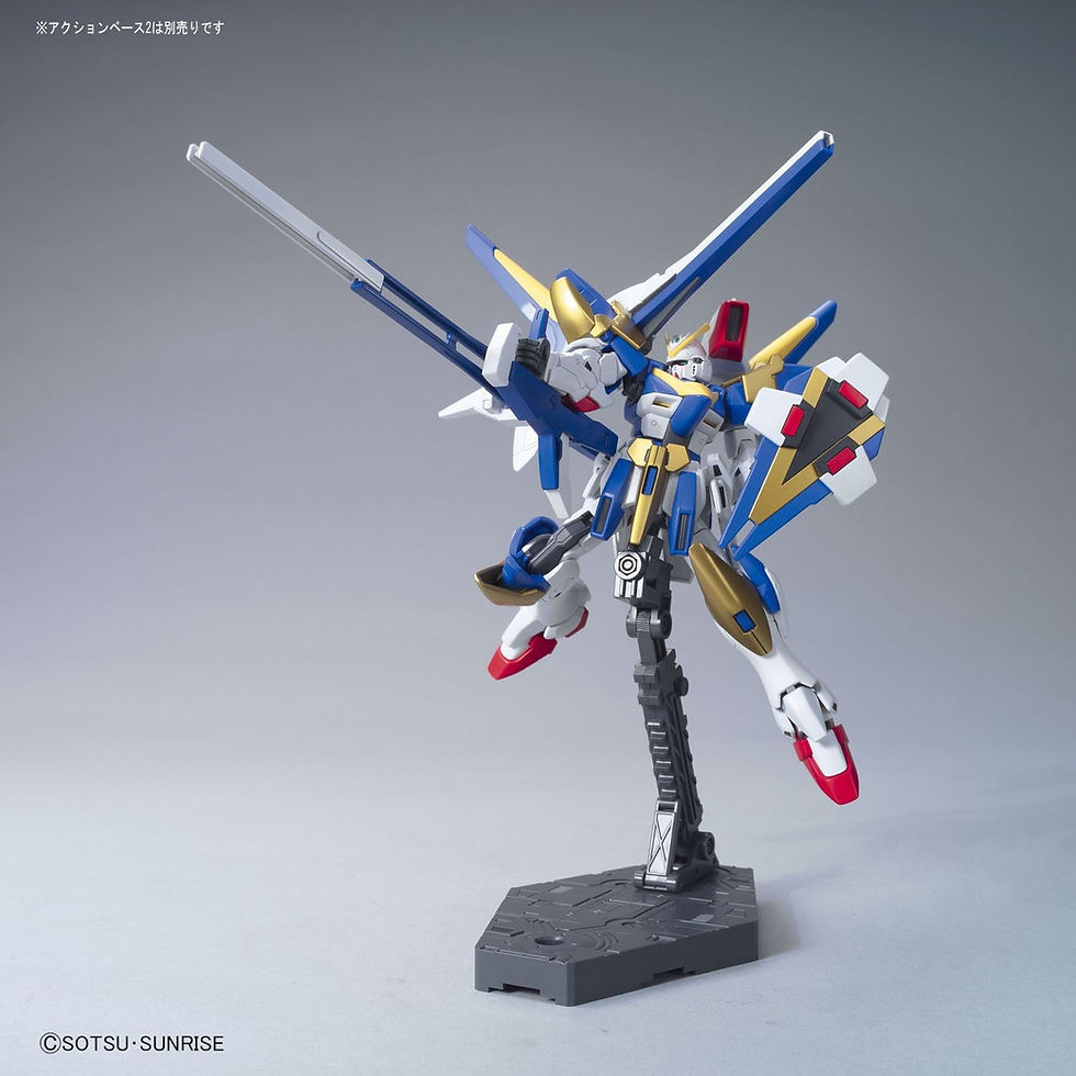 Miniatura: 1/144 HG Gundam V2 Assault Buster